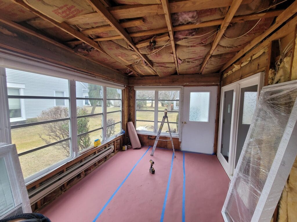 Olympus Construction | Sunroom Remodel