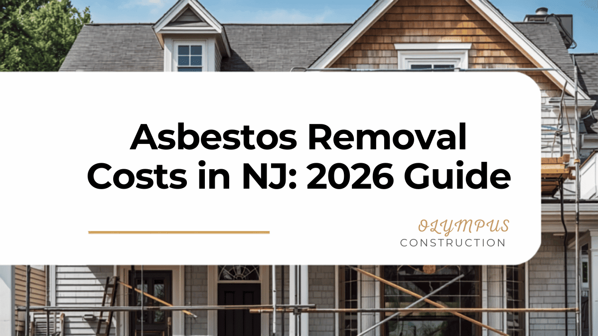 How Much Does Asbestos Removal Cost in New Jersey? (2026 Pricing Guide) — Olympus Construction, Central New Jersey