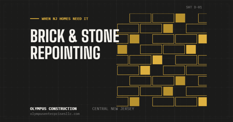Brick & Stone Repointing: When NJ Homes Need It and What It Costs Brick & Stone Repointing: When NJ Homes Need It and What It Costs — Olympus Construction, Central New Jersey
