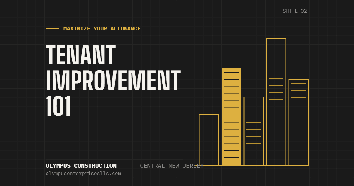 Olympus Construction | Tenant Improvement Allowances: How NJ Business Owners Can Maximize Them Tenant Improvement Allowances: How NJ Business Owners Can Maximize Them — Olympus Construction, Central New Jersey